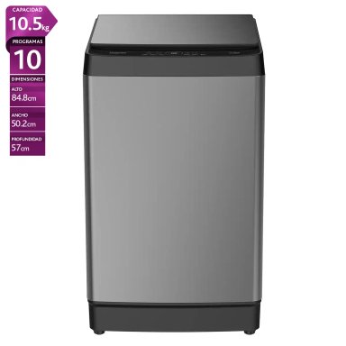 LAVADORA HISENSE 10.5KG CARGA SUPERIOR WT3K1131UT - 2