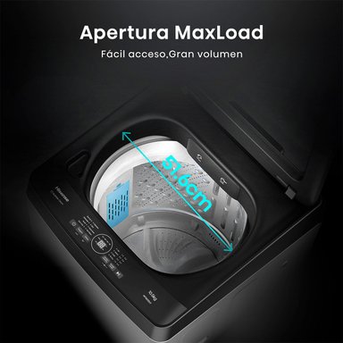 LAVADORA HISENSE 10.5KG CARGA SUPERIOR WT3K1131UT - 10