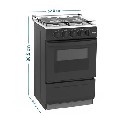 COCINA DE PIE A GAS MABE 4 HORNILLAS EMP2000AN0 - 2