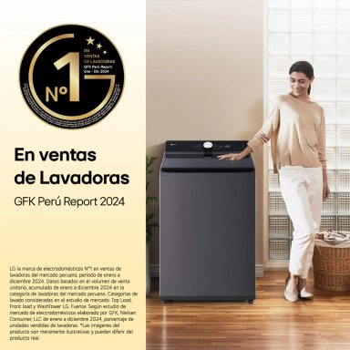 LAVADORA LG 17KG CARGA SUPERIOR TURBODRUM WT17OBVTB - 4