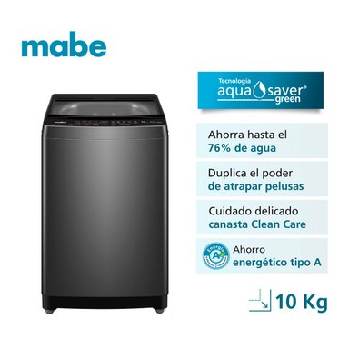 LAVADORA MABE 10KG CARGA SUPERIOR AQUA SAVER GREEN LMAP0120WDGBB0 - 2