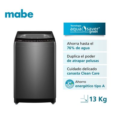 LAVADORA MABE 13KG CARGA SUPERIOR AQUA SAVER GREEN LMAP3120WDGBB0 - 2