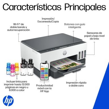 IMPRESORA MULTIFUNCIONAL HP SMART TANK 720 - 3