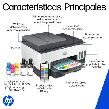 IMPRESORA MULTIFUNCIONAL HP SMART TANK 750 - 3