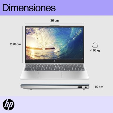 LAPTOP HP 15-FD0263LA INTE CORE I5 16GB RAM 1TB SSD 15.6" - 14