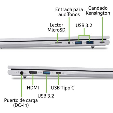 LAPTOP ACER ASPIRE LITE Intel® Core™ i7 16GB RAM 512GB SSD 15.6” - 3