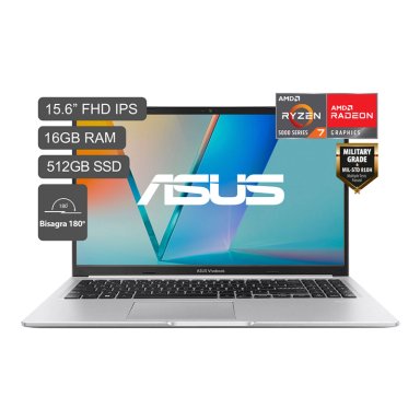 LAPTOP ASUS VIVOBOOK 15 M1502YA-BQ650W AMD RYZEN 7 16GB 512GBSSD 15.6" FHD