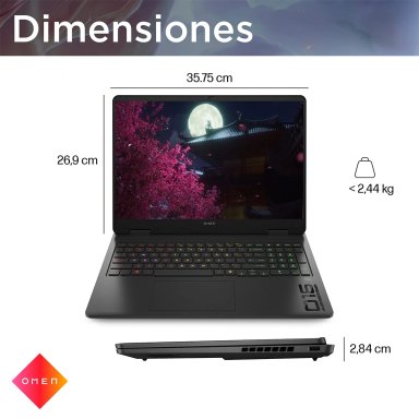 LAPTOP HP OMEN GAMING 16-AP0008LA AMD RYZEN 9 24GB RAM 1TB SSD RTX 5060 16” - 14