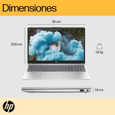 LAPTOP HP 15-FC0276LA, AMD RYZEN 7, 16 GB RAM, 1 TB SSD, 15.6" FHD, WINDOWS 11 HOME - 13