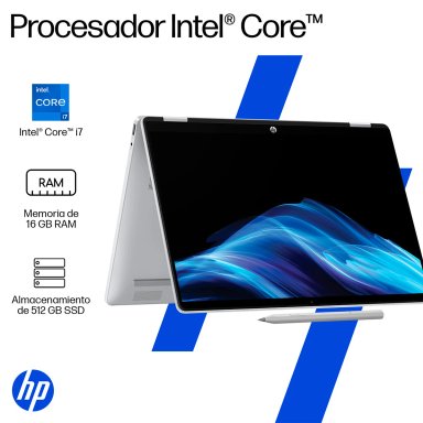 LAPTOP HP OMNIBOOK 5 FLIP 2 IN 1 14-FP0070LA INTEL CORE I7 16GB RAM 512GB SSD TOUCH 14” 2K IPS - 13