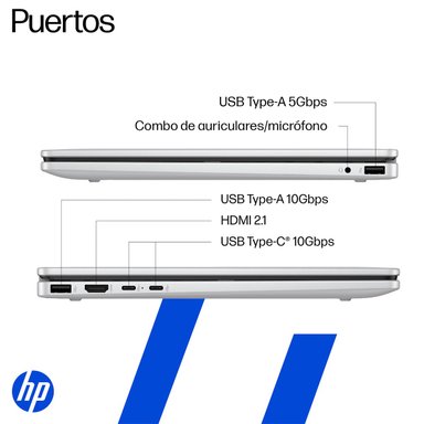 LAPTOP HP OMNIBOOK 5 FLIP 2 IN 1 14-FP0070LA INTEL CORE I7 16GB RAM 512GB SSD TOUCH 14” 2K IPS - 15