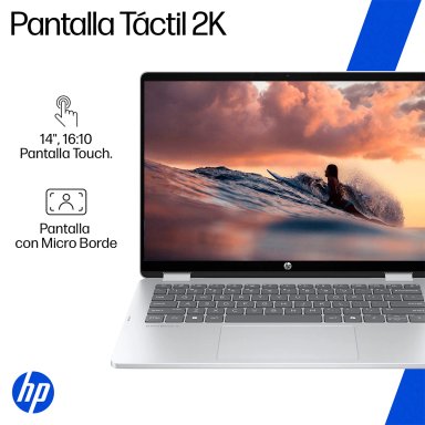 LAPTOP HP OMNIBOOK 5 FLIP 2 IN 1 14-FP0070LA INTEL CORE I7 16GB RAM 512GB SSD TOUCH 14” 2K IPS - 16