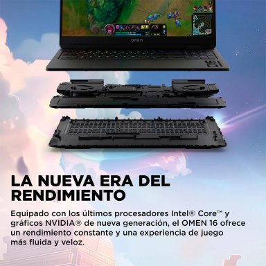 LAPTOP HP GAMING OMEN 16-AM0015LA INTEL CORE I7 16GB RAM 1TB SSD RTX 5050 16” - 10