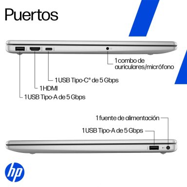 LAPTOP HP AI 15-FD2353LA INTEL CORE ULTRA 5 24GB RAM 512GB SSD 15.6” - 11