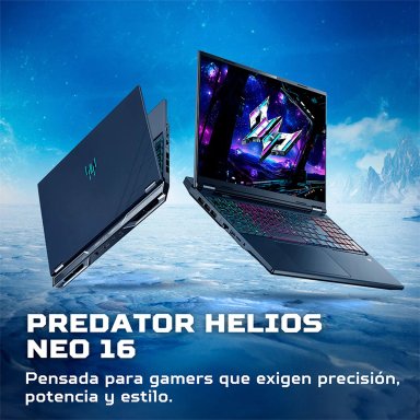 LAPTOP GAMER ACER PREDATOR Intel® Core™ Ultra 7 32GB RAM 512GB SSD RTX 5060 16” - 9