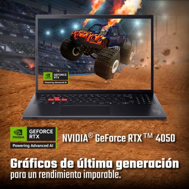 LAPTOP ACER NITRO LITE INTEL CORE I5 16GB RAM 512GB  RTX 4050 16" - 7