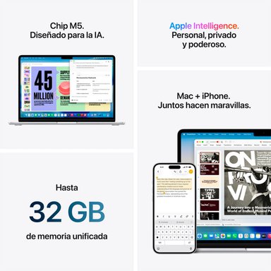 MACBOOK AIR M5 16GB 512GB SKYBLUE - 8