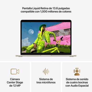 MACBOOK AIR M5 16GB 512GB STARLIGHT - 5