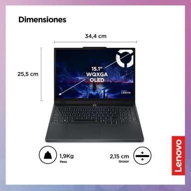 LAPTOP LENOVO LEGION 5I INTEL CORE I7 16GB 1TB SSD  RTX5060 - 3