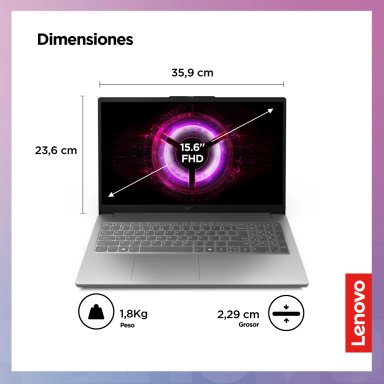 LAPTOP LENOVO LOQ  ESSENTIAL AMD RYZEN 7 7435HS 16 GB  512GBSSD 15.6" - 3