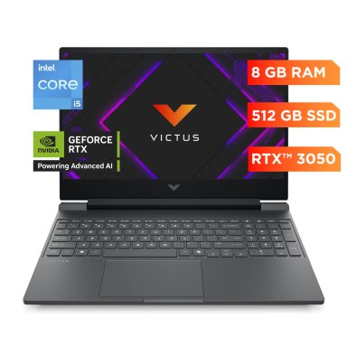LAPTOP HP GAMING VICTUS 15-FA2009LA INTEL CORE I5 8GB RAM 512GB SSD 15.6” - 1