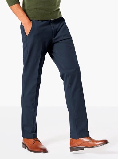 PANTALÓN HOMBRE DOCKERS AZUL WORKDAY - 2
