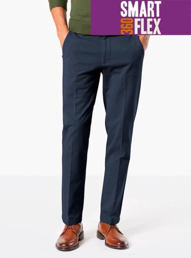 PANTALÓN HOMBRE DOCKERS AZUL WORKDAY