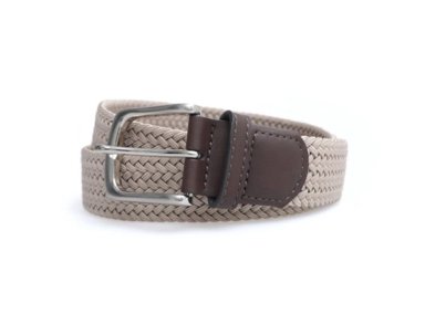 CORREA MARQUIS PADUA TEJIDO CINTURÓN BEIGE