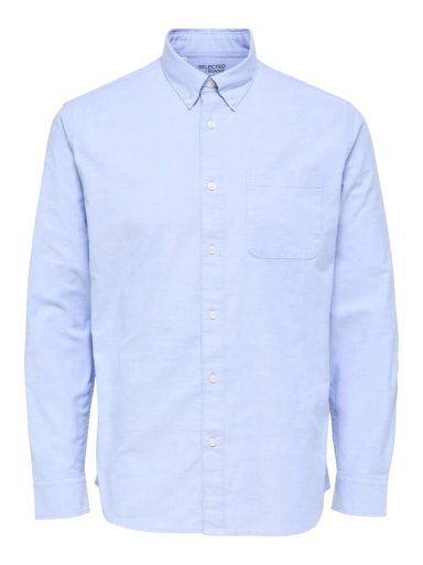 CAMISA MANGA LARGA ALGODÓN HOMBRE SELECTED OXFORD - 6