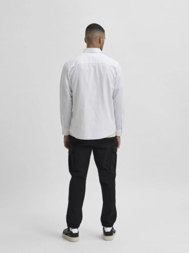 CAMISA MANGA LARGA HOMBRE SELECTED CELESTE 16078867 - 4
