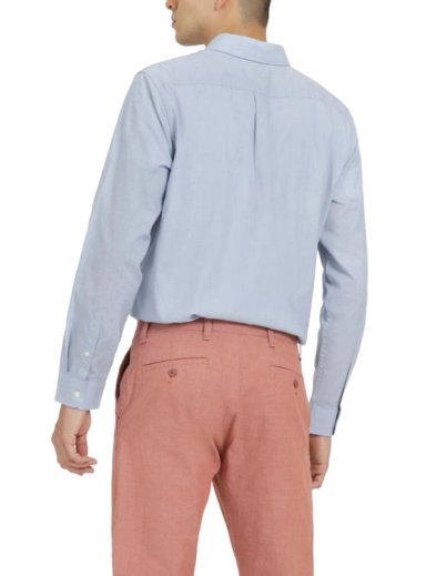 CAMISA MANGA LARGA ALGODÓN HOMBRE DOCKERS BLANCO SIGNATURE - 3