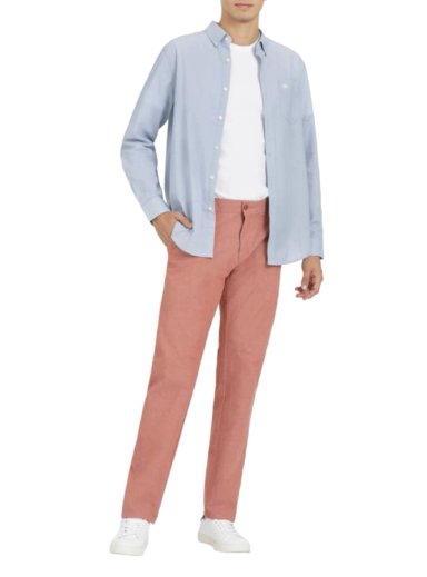 CAMISA MANGA LARGA ALGODÓN HOMBRE DOCKERS BLANCO SIGNATURE - 4