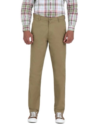 PANTALÓN ALGODÓN HOMBRE DOCKERS CAQUI CASUAL CHINO - 1