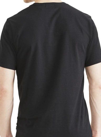 POLO MANGA CORTA ALGODÓN HOMBRE DOCKERS NEGRO CREWNECK TEE - 2