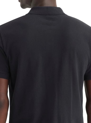 POLO PIQUE MANGA CORTA ALGODÓN HOMBRE DOCKERS NEGRO - 4