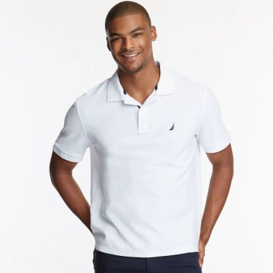 POLO HOMBRE NAUTICA BLANCO K41050-1BW - 1