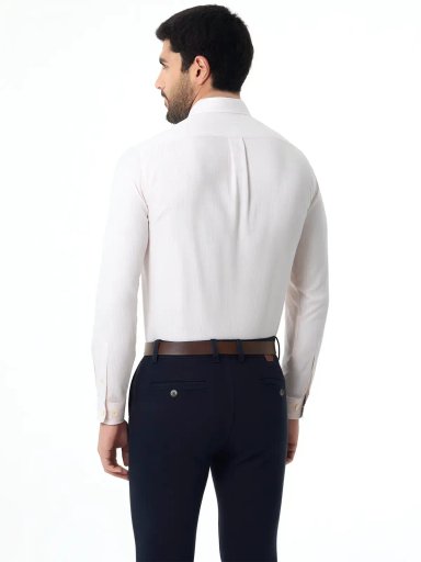 CAMISA MANGA LARGA ALGODÓN HOMBRE KENNETH STEVENS - 2