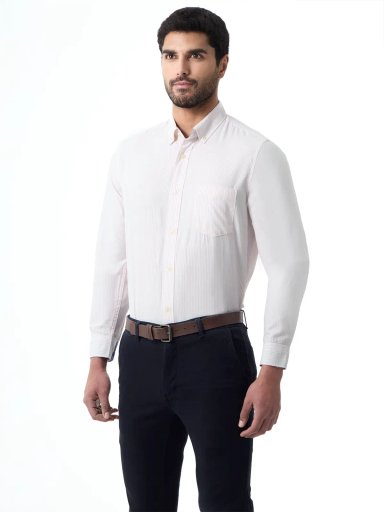 CAMISA MANGA LARGA ALGODÓN HOMBRE KENNETH STEVENS - 3