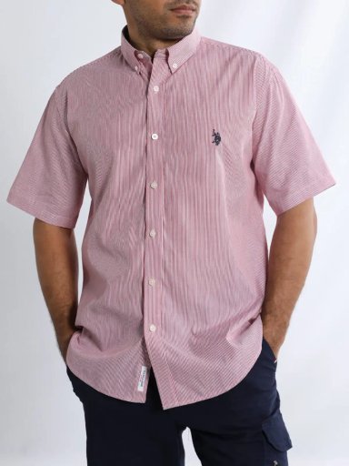 CAMISA MANGA CORTA HOMBRE US POLO - 1