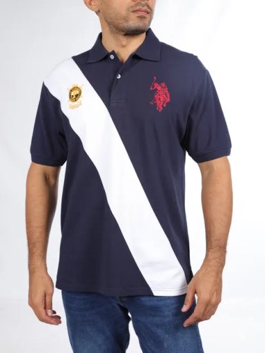 POLO MANGA CORTA ALGODÓN HOMBRE US POLO USJPM-57-9923PER - 1