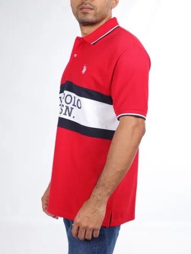 POLO MANGA CORTA ALGODÓN HOMBRE US POLO USJPM-57-9890PER - 3