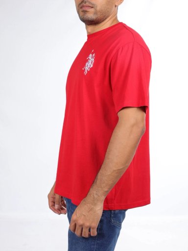 POLERA MANGA CORTA HOMBRE US POLO USJTM-5665PER - 3