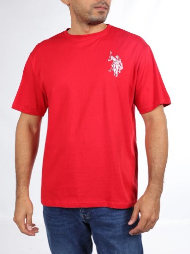POLERA MANGA CORTA HOMBRE US POLO USJTM-5665PER - 1
