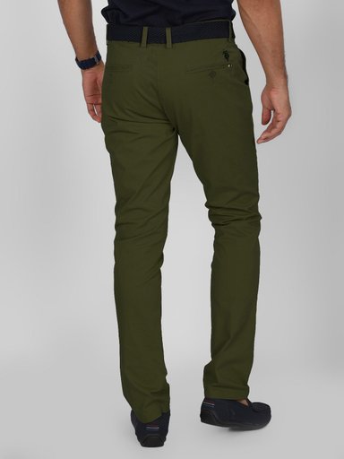 PANTALÓN REGULAR FIT ALGODÓN HOMBRE US POLO - 3