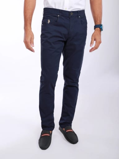 PANTALÓN ALGODÓN HOMBRE US POLO - 1