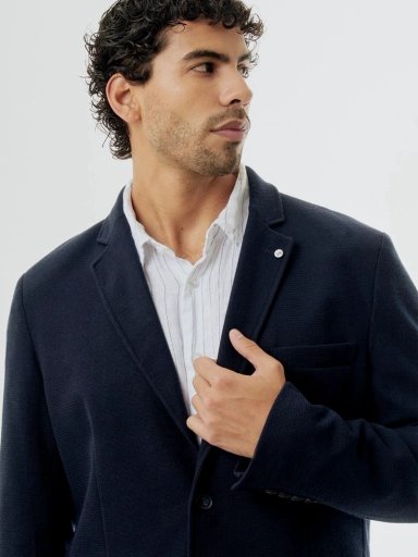 BLAZER HOMBRE SPAVALDI ELMO AZUL - 5