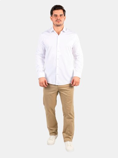 CAMISA MANGA LARGA ALGODÓN HOMBRE OSCAR DE LA RENTA - 1