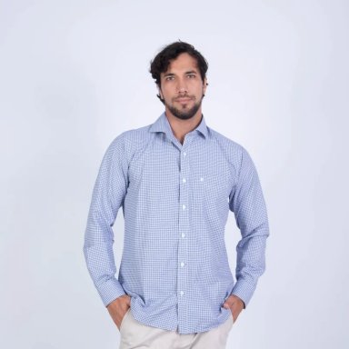 CAMISA MANGA LARGA ALGODÓN HOMBRE PIERRE CARDIN - 1