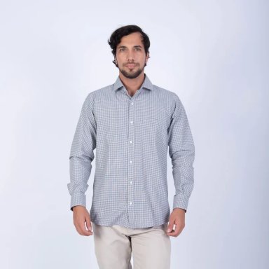 CAMISA MANGA LARGA ALGODÓN HOMBRE PIERRE CARDIN - 1