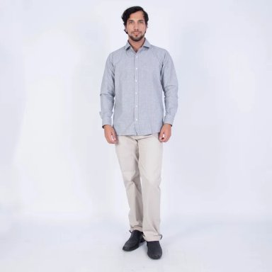 CAMISA MANGA LARGA ALGODÓN HOMBRE PIERRE CARDIN - 5
